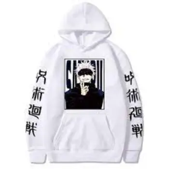 Jujutsu Kaisen Satoru Blue Tie Dye Hoodie